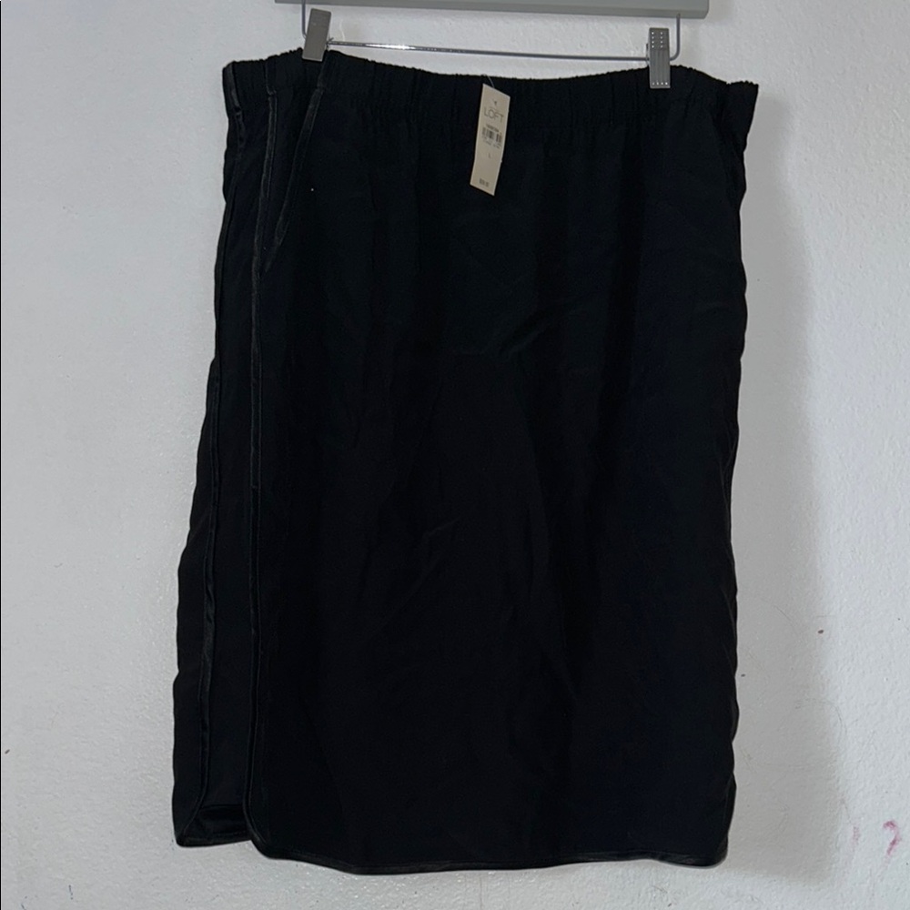 Loft by Ann Taylor Elegant Black Skirt